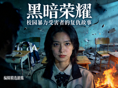 编辑精选剧集《黑暗荣耀》海报 - 校园暴力受害者的复仇故事